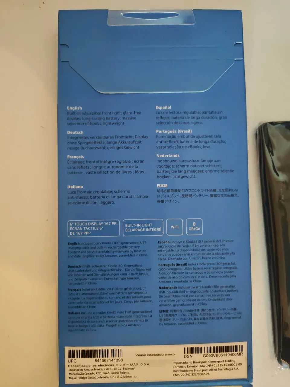 Kindle Amazon de 6ª Geração, 8 GB com a tela de 6 polegadas e 167 PPI - Foto 2