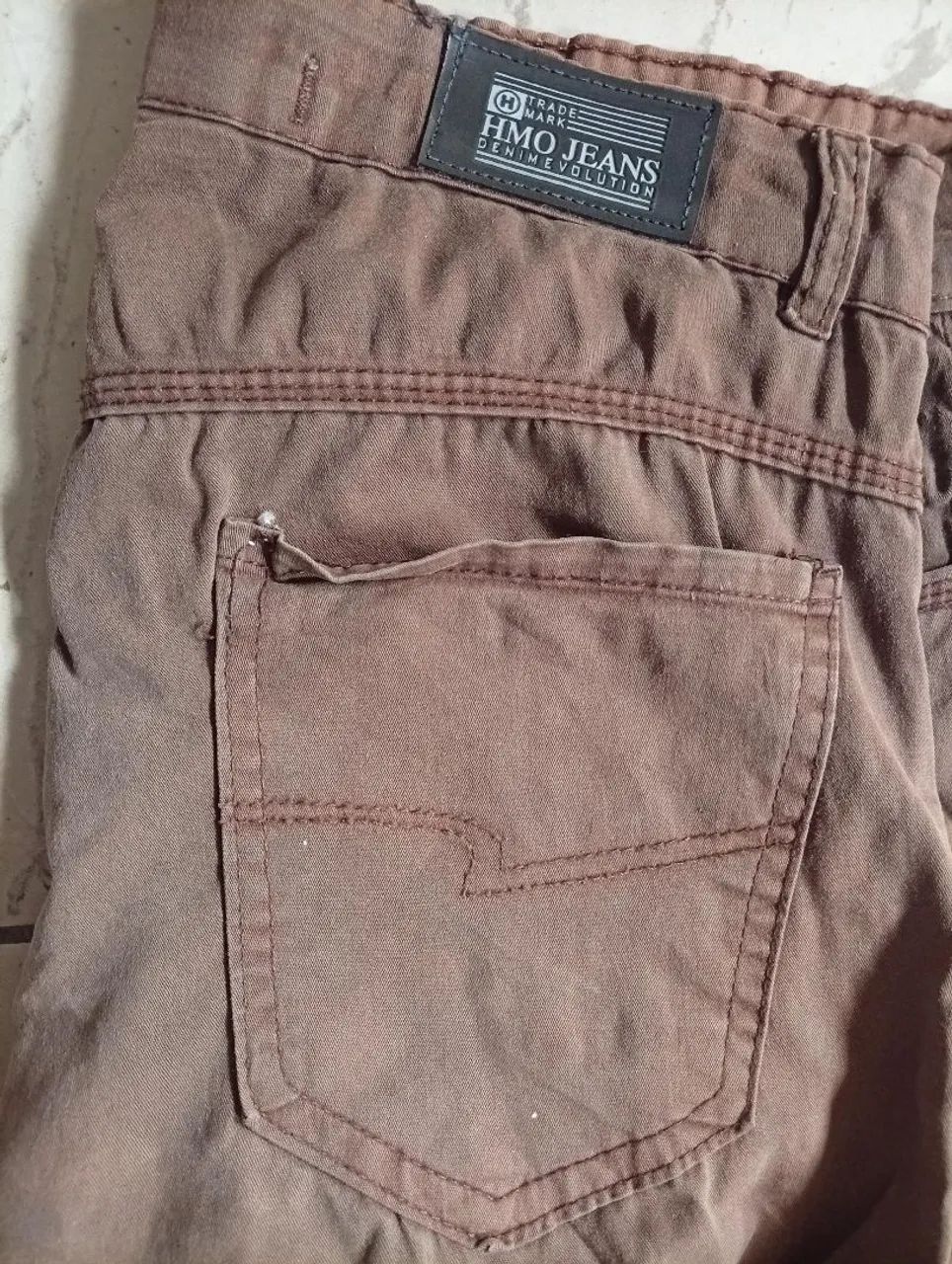 Calça Reta/Salim Marrom - Foto 4