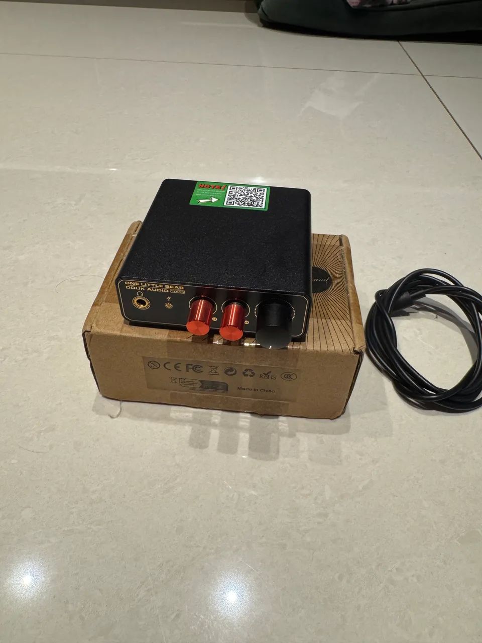 Pré Amplificador Douk Audio T14-EQ Stereo