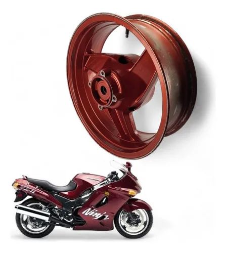 Roda Traseira Kawasaki Zx 11 1996 Preto - Peças para motos