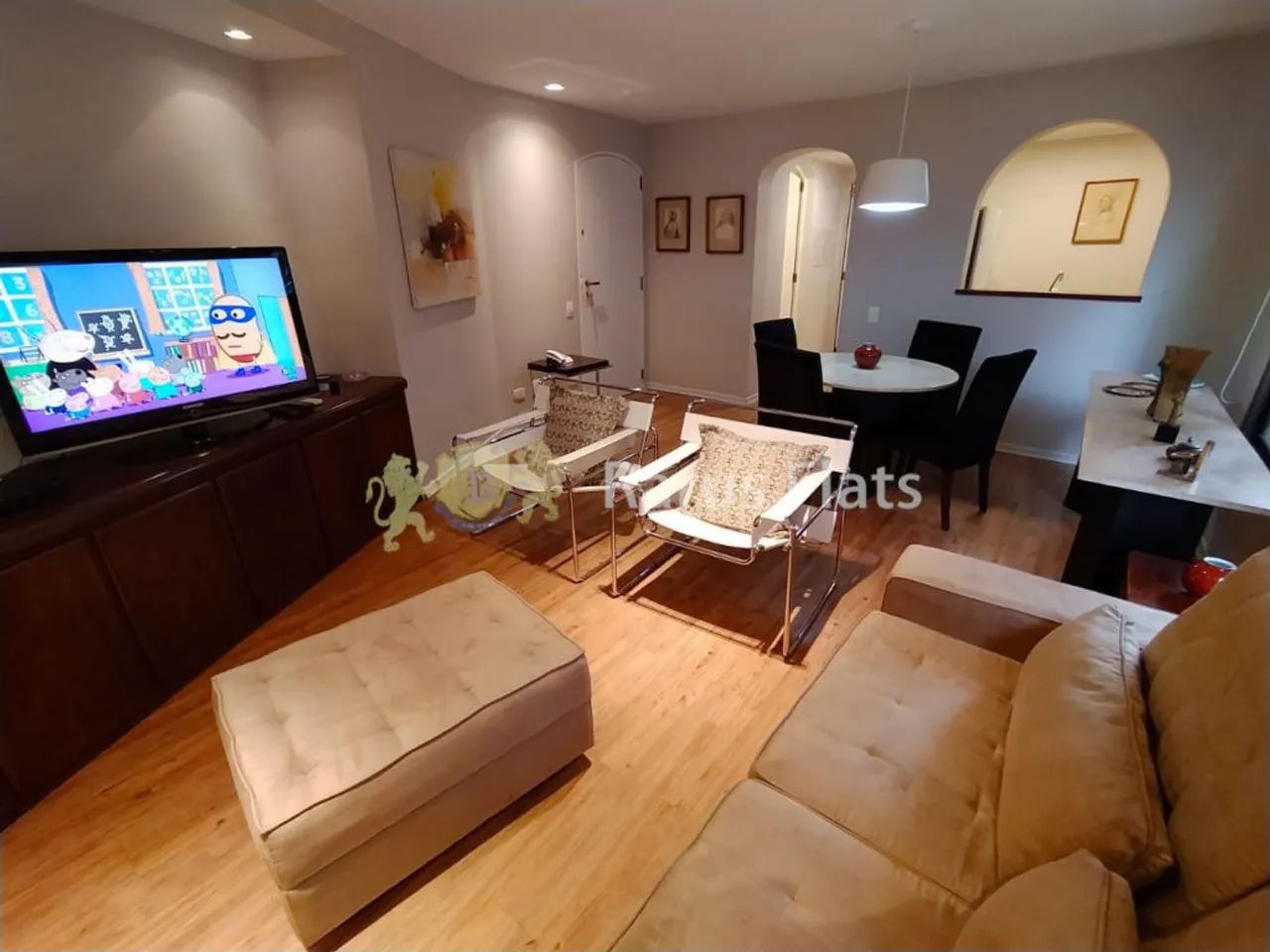 Flat com 1 Quarto para alugar, 66m² - Jardins - Foto 3