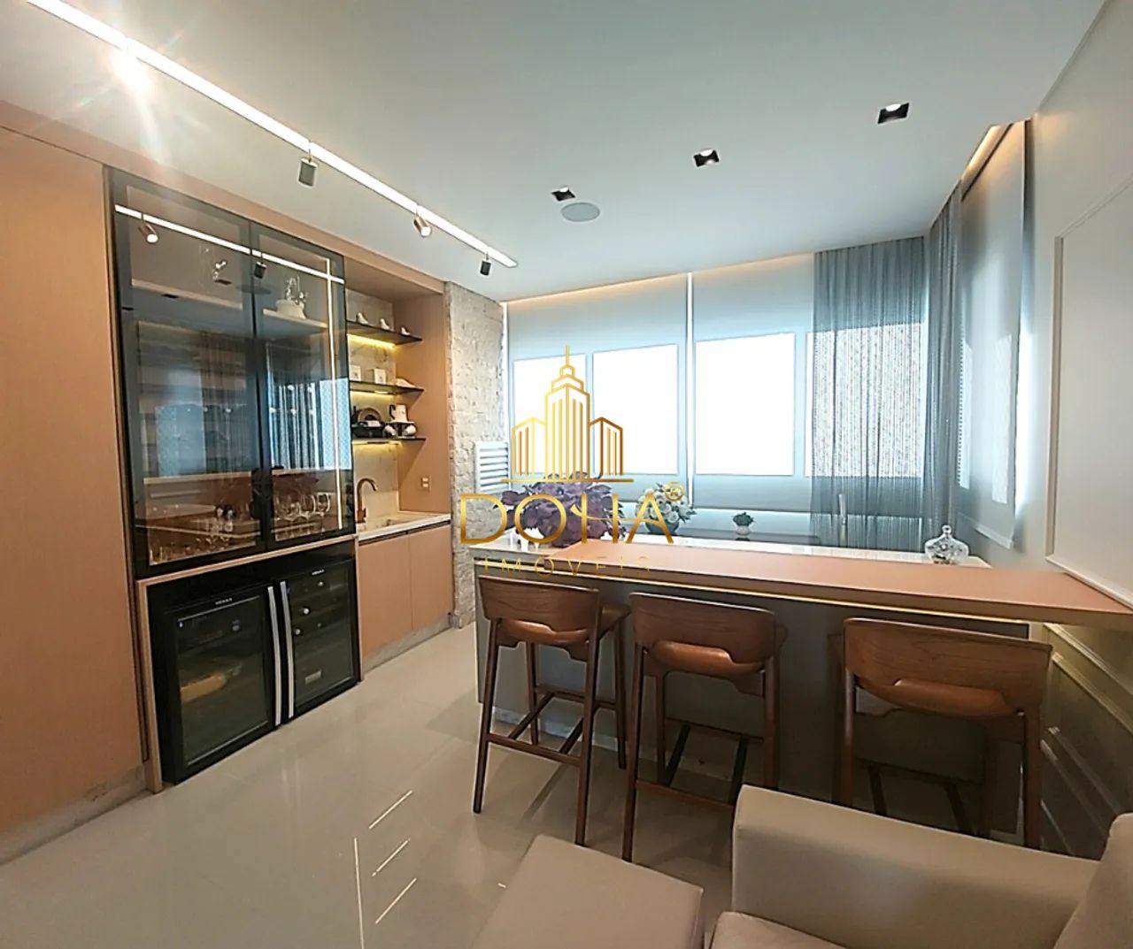 APARTAMENTO COM 3 SUÍTES E 3 VAGAS DE GARAGEM NO EDIFÍCIO PRIVILÉGE EM CASCAVEL - Foto 4