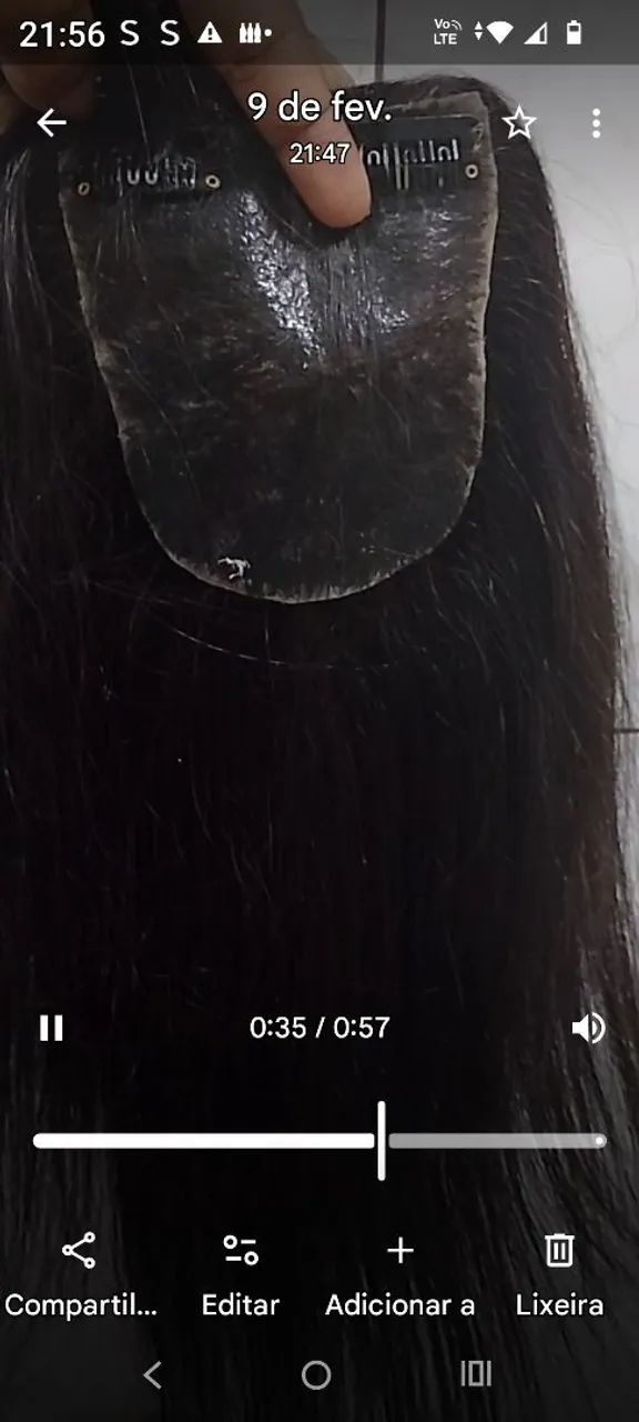 Topo capilar cabelo humano  - Foto 4