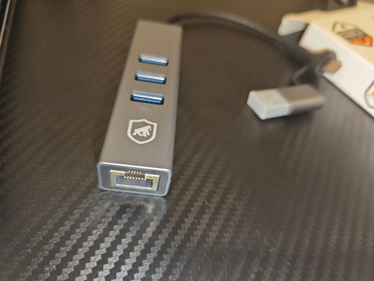 Hub USB-C Multiportas GShield (Muito bem conservado) - Foto 5