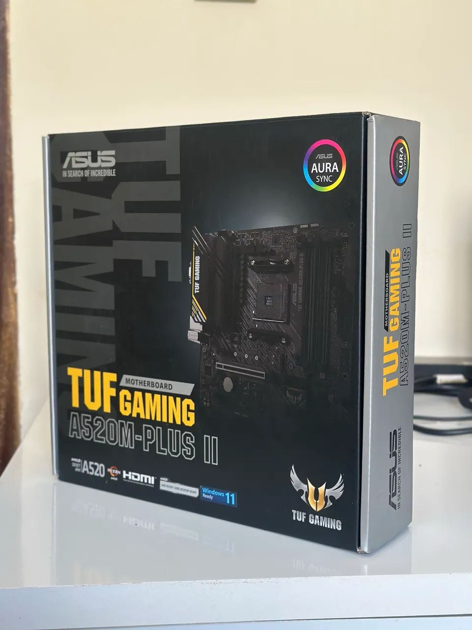 Placa mãe asus A520m am4 - Foto 3