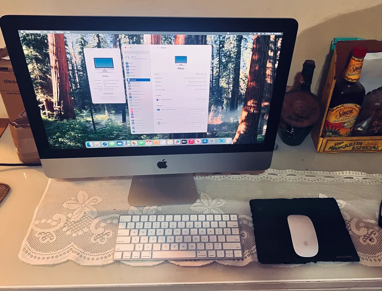 IMac 4k 2017 i7 16GB-Ram-500GB SSD-MacOS Sequoia - Foto 5