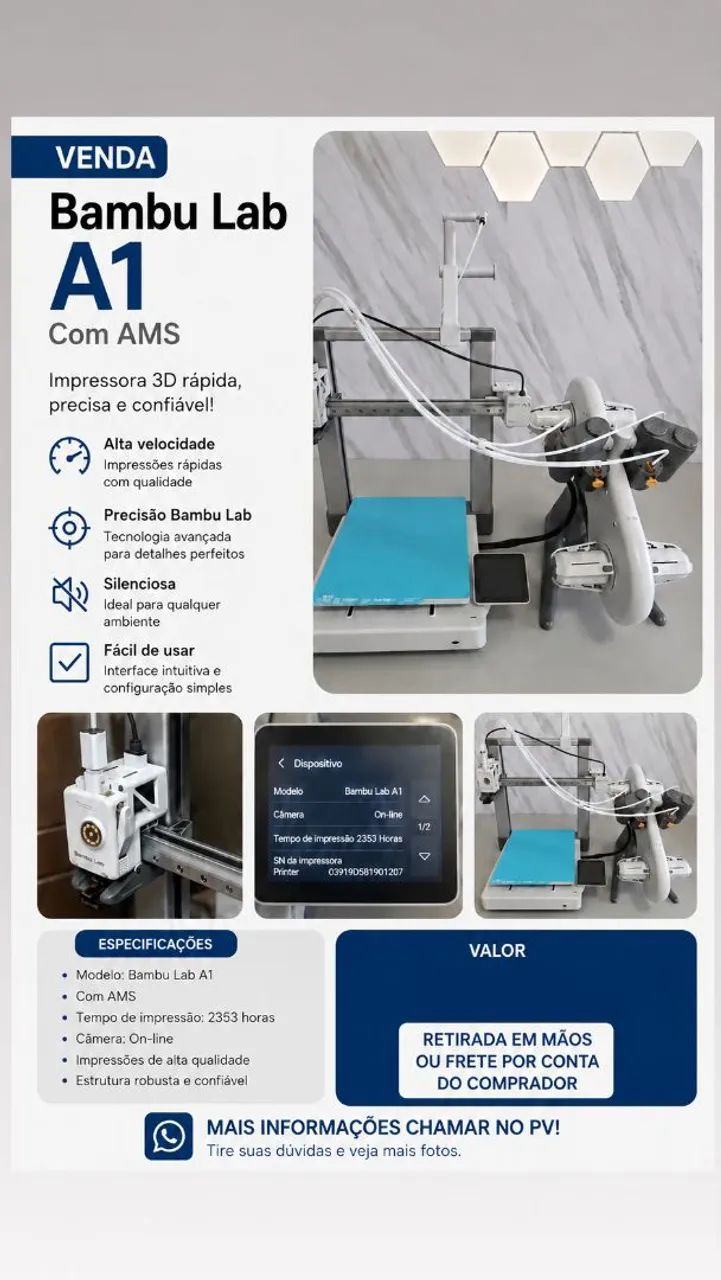 Bambu Lab A1 + AMS
