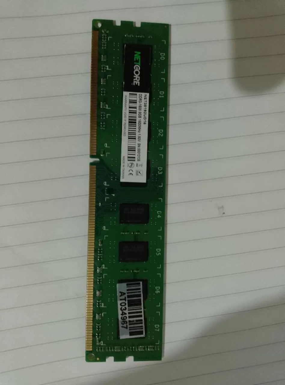 MEMÓRIA RAM 8GB e 4GB.. 2GB.... DESKTOP  - Foto 2
