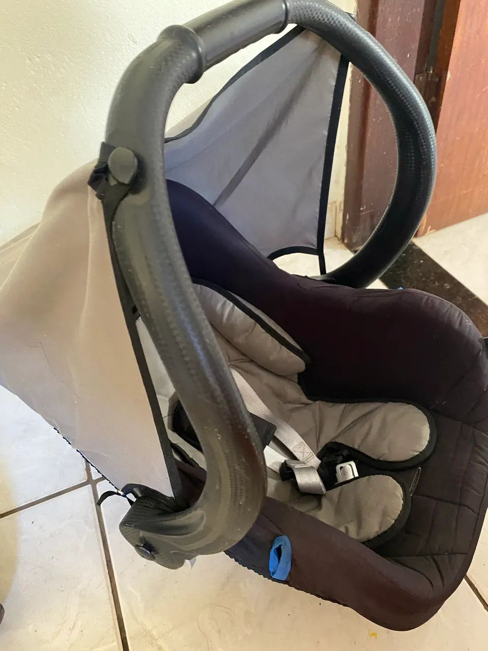 Bebê conforto e kit de berço  - Foto 3