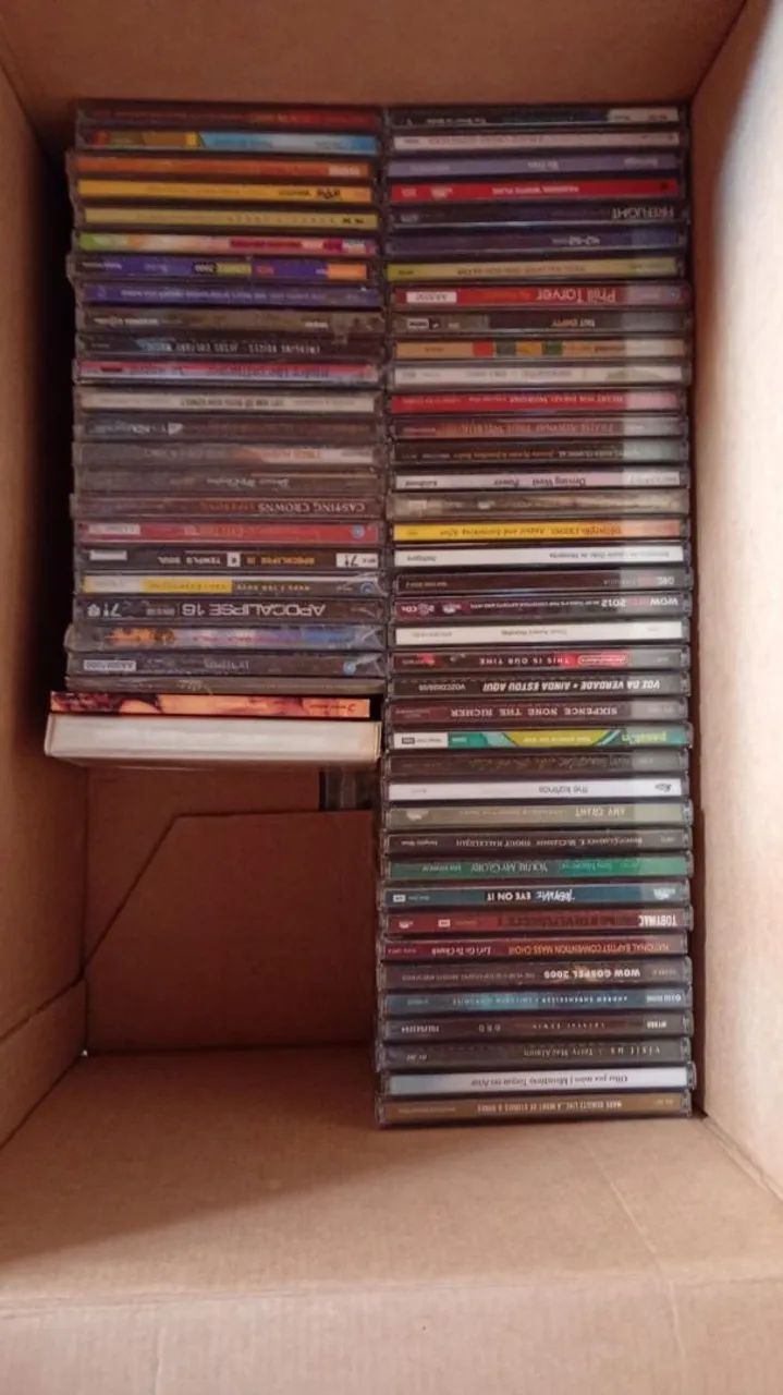 64 Cds Gospel internacional e nacional 