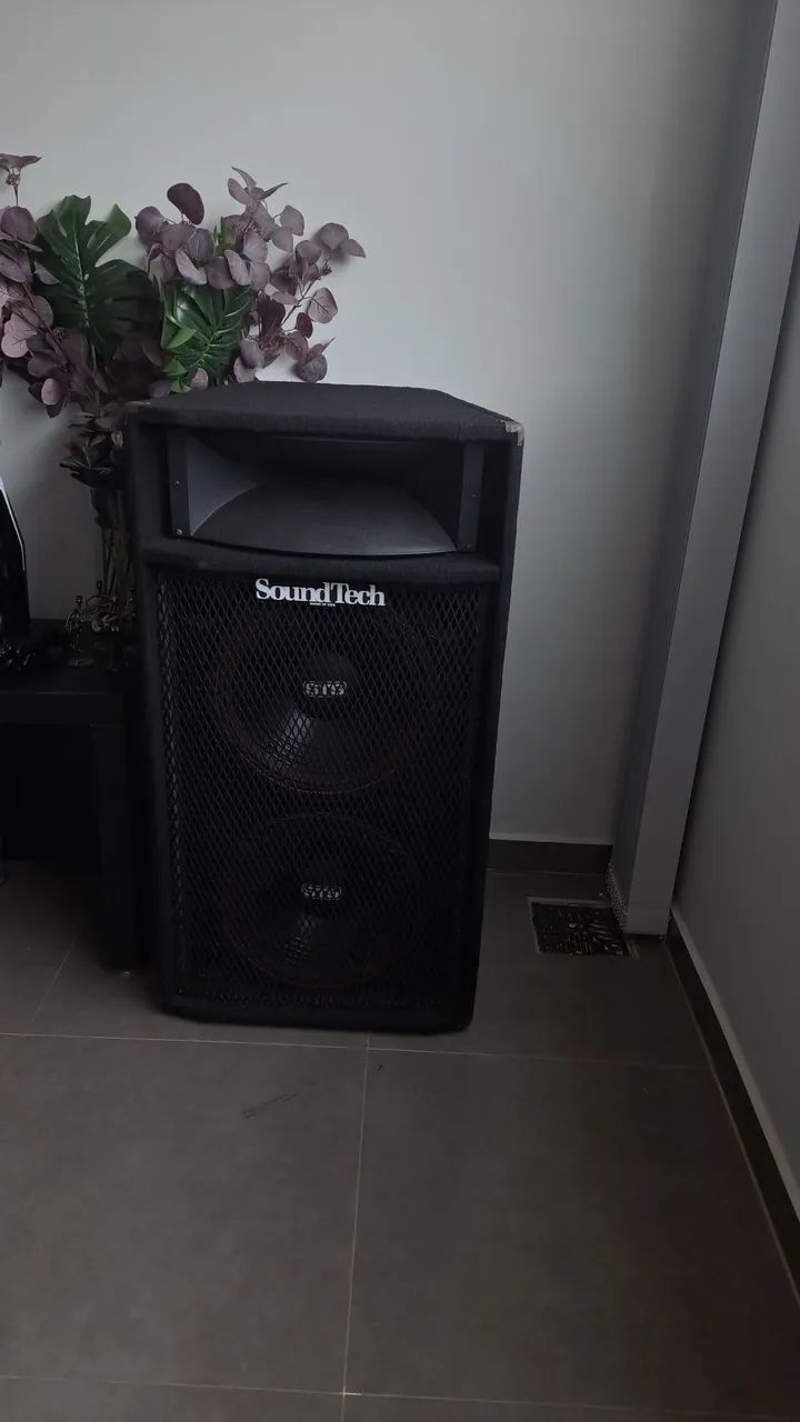 Par de caixas Soundtech (USA) sx 24