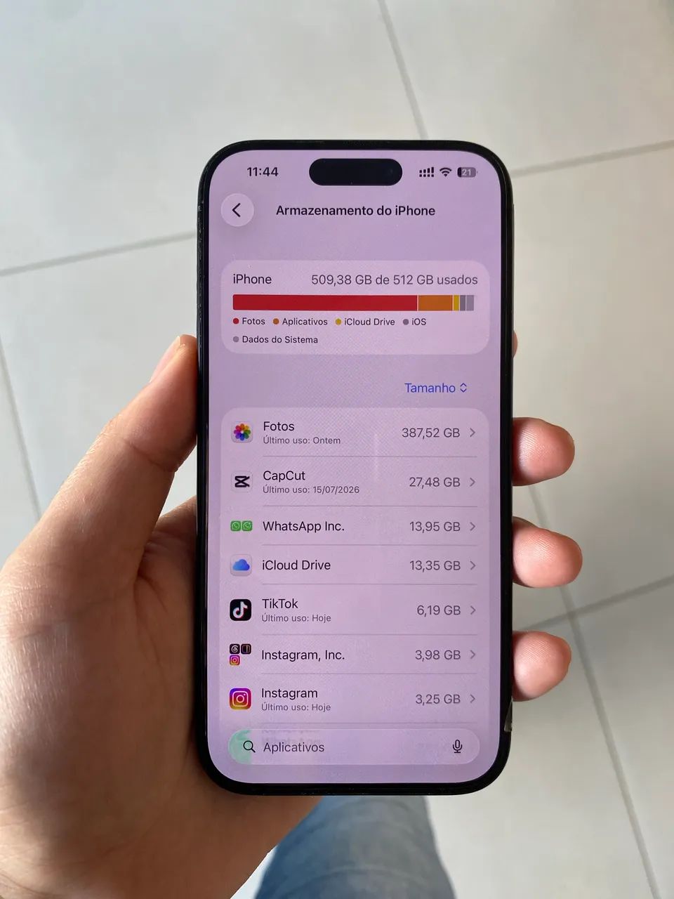 iPhone 15 Pro 512GB - Todo Original