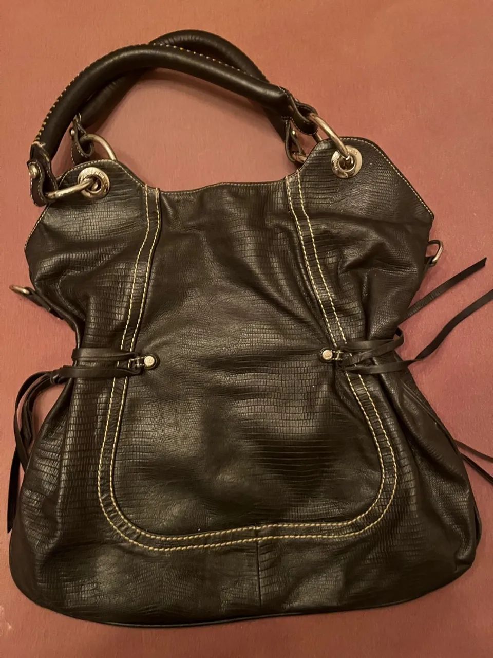 Bolsa Original Carmen Steffens Couro - Foto 2