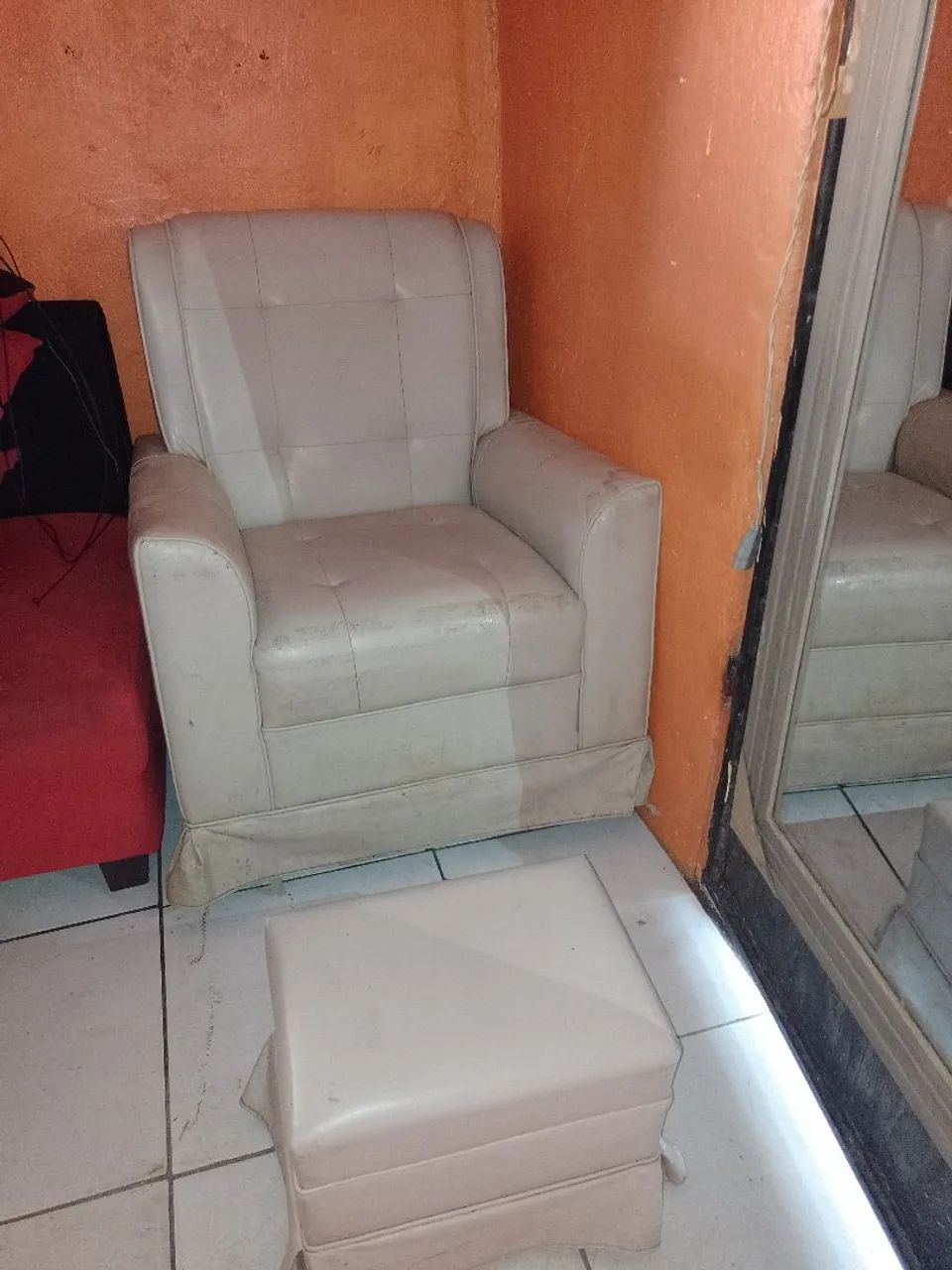 Poltrona linda e confortável 
