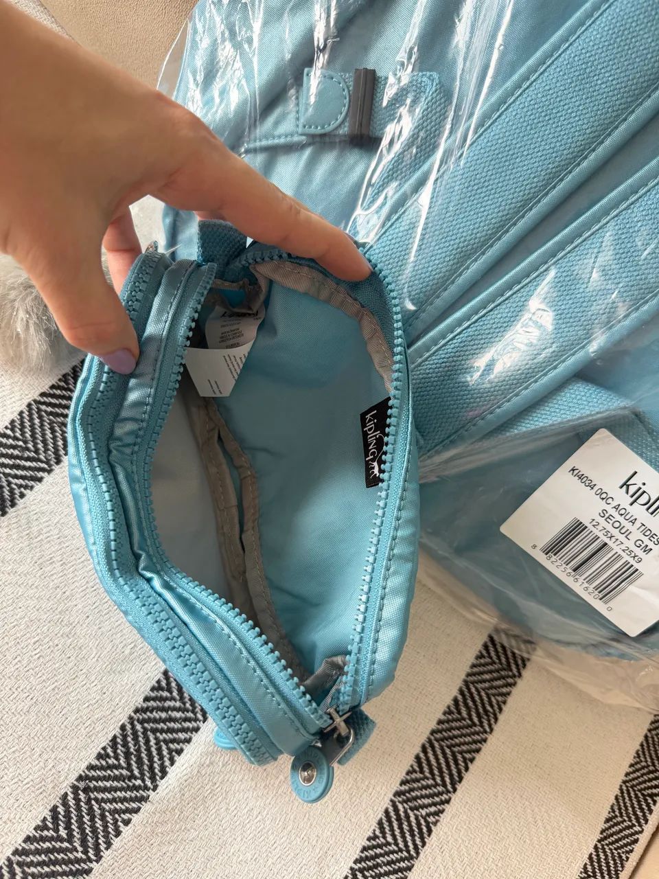 Mochila kipling + estojo - Foto 2