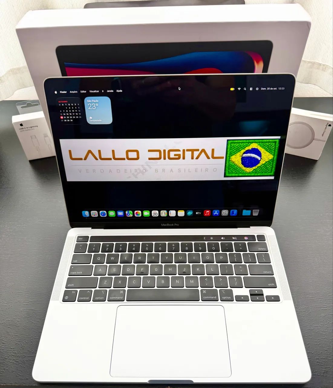 MacBook Pro M2 2022 13-inch 256GB 8RAM Branco  - Foto 2