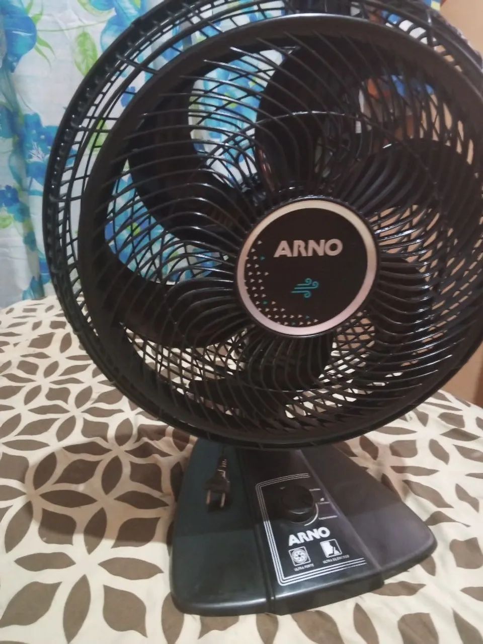Ventilador turbo Arno 40cm funcionando perfeitamente em ótimo estado  - Foto 3