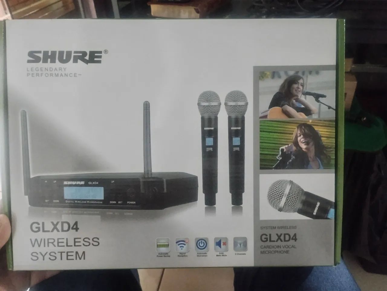 Vendo par de microfone SHURE top de linha novos - Foto 2