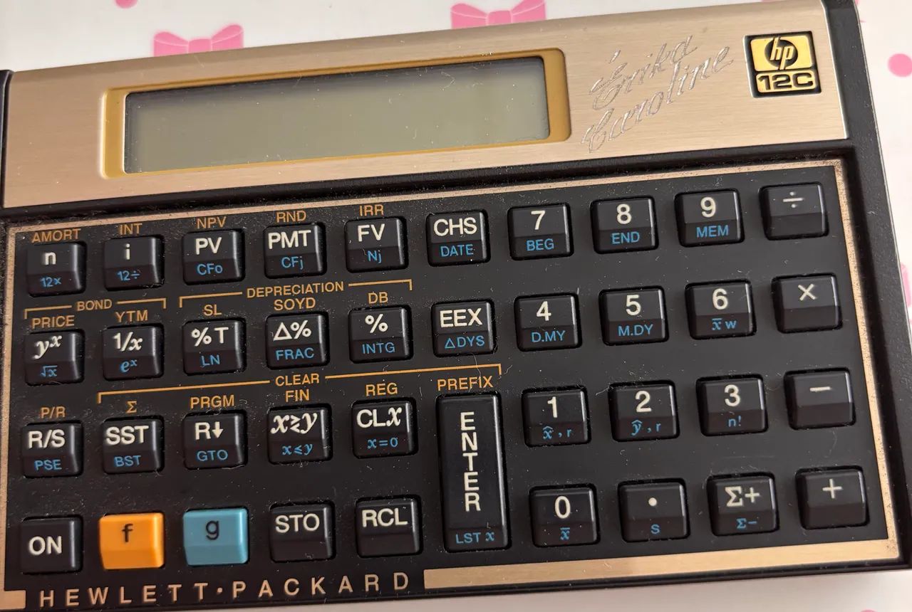 Calculadora Hp12c 