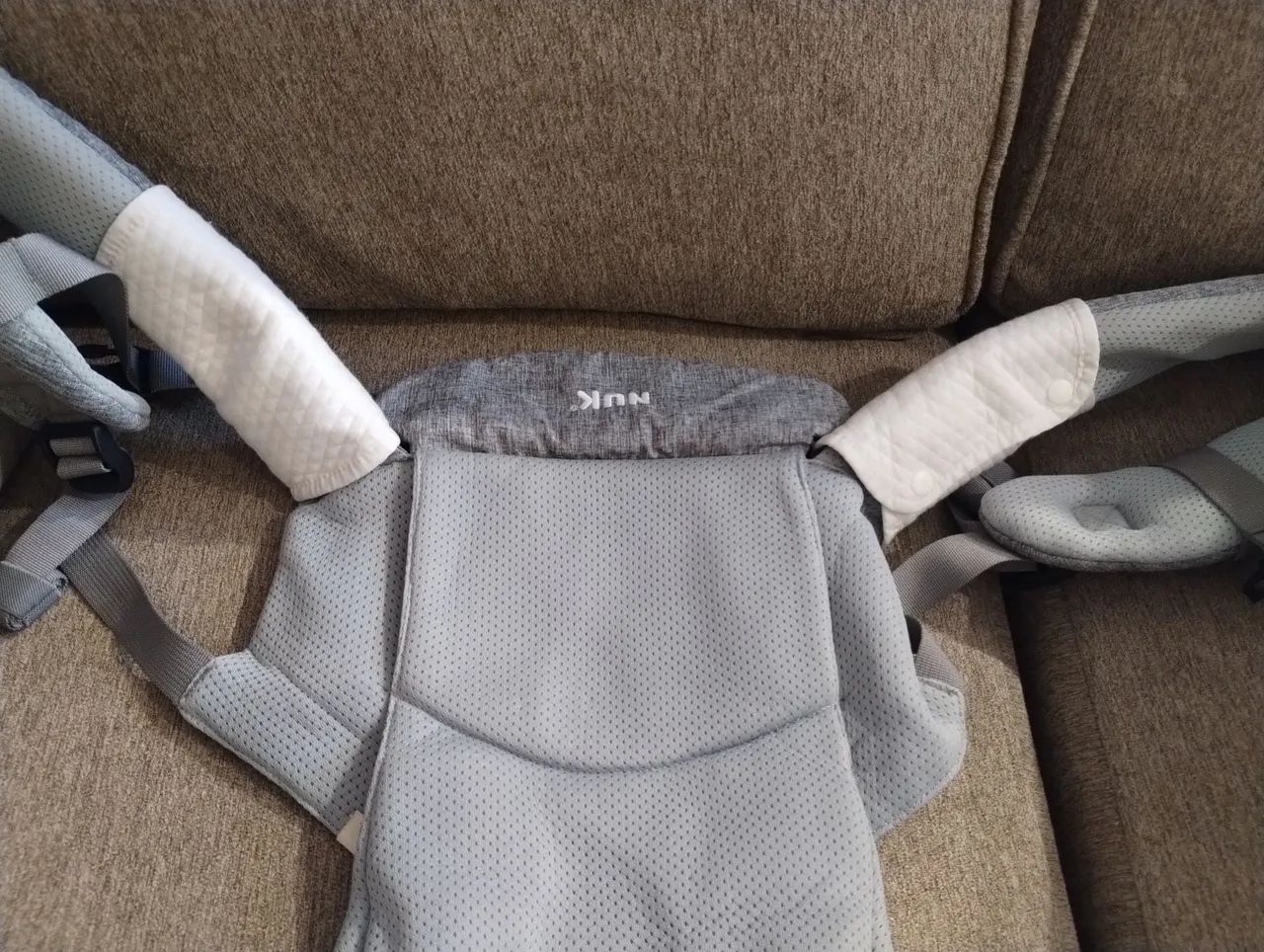 Canguru NUK 3 Em 1 Ergonômico Comfort Cinza - Foto 2