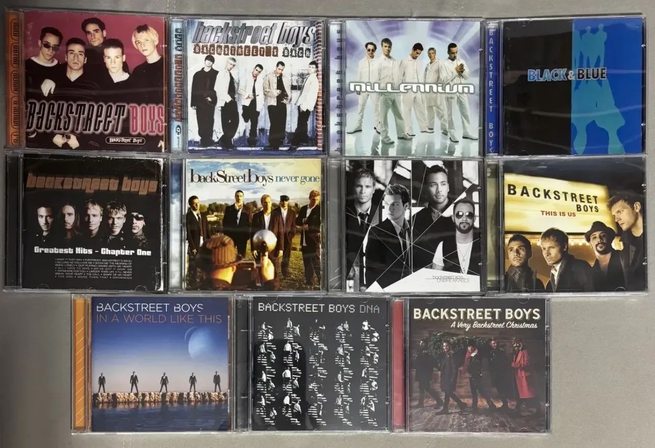 Backstreet Boys CD Colecao completa