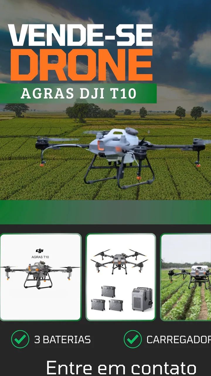 Drone Agras T10 - Foto 2