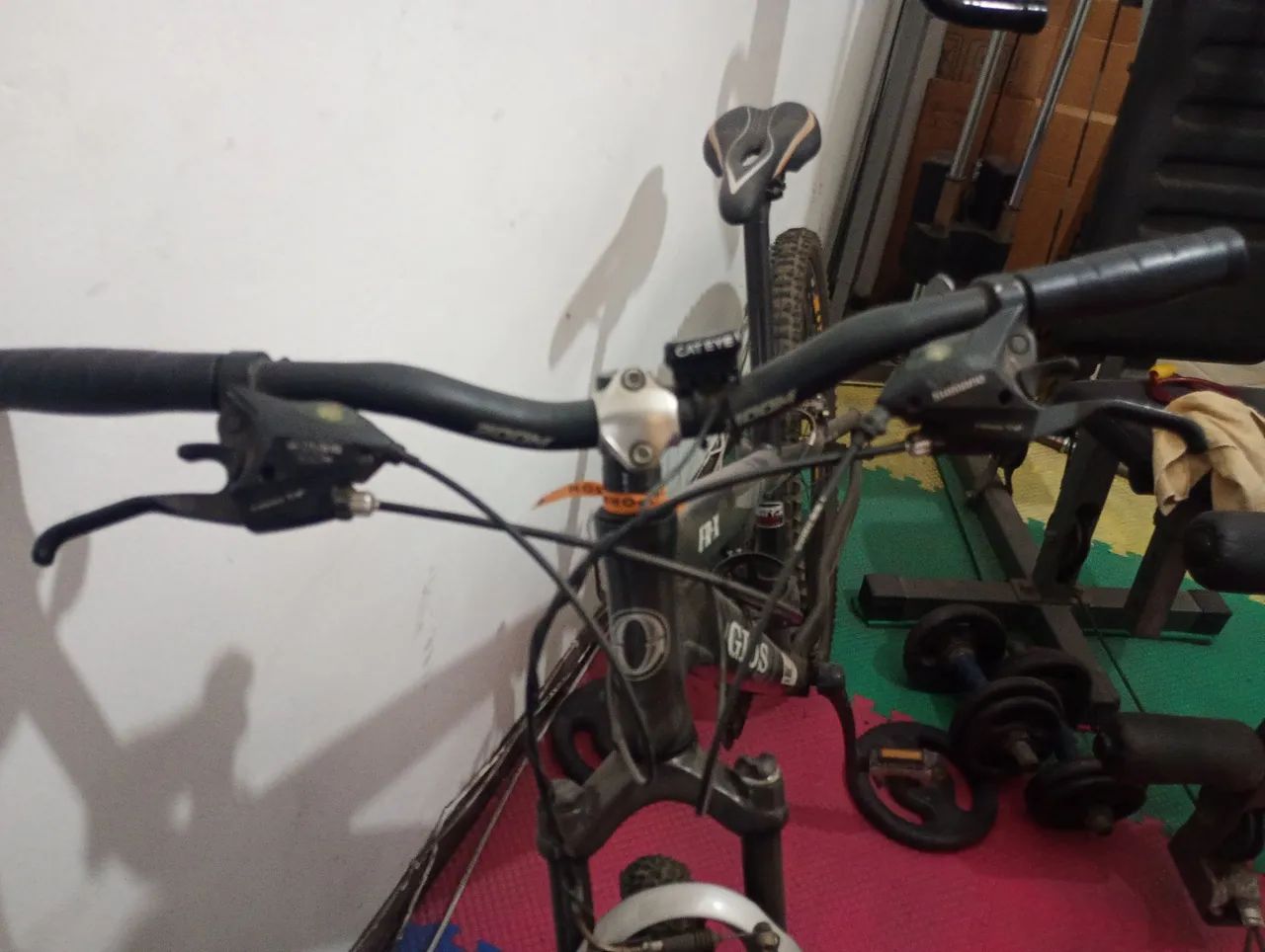 Bike GIOS FR-X semi zero com CATEYE.  - Foto 5