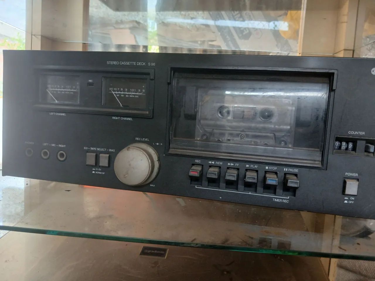 Deck cassette estereo