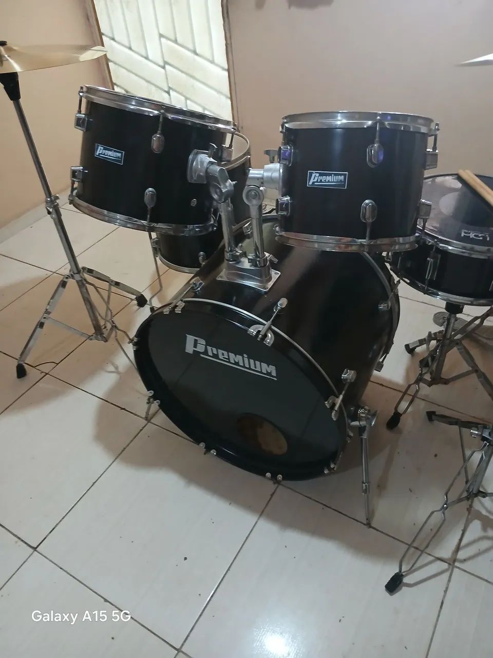Bateria acústica completa Premium  - Foto 2