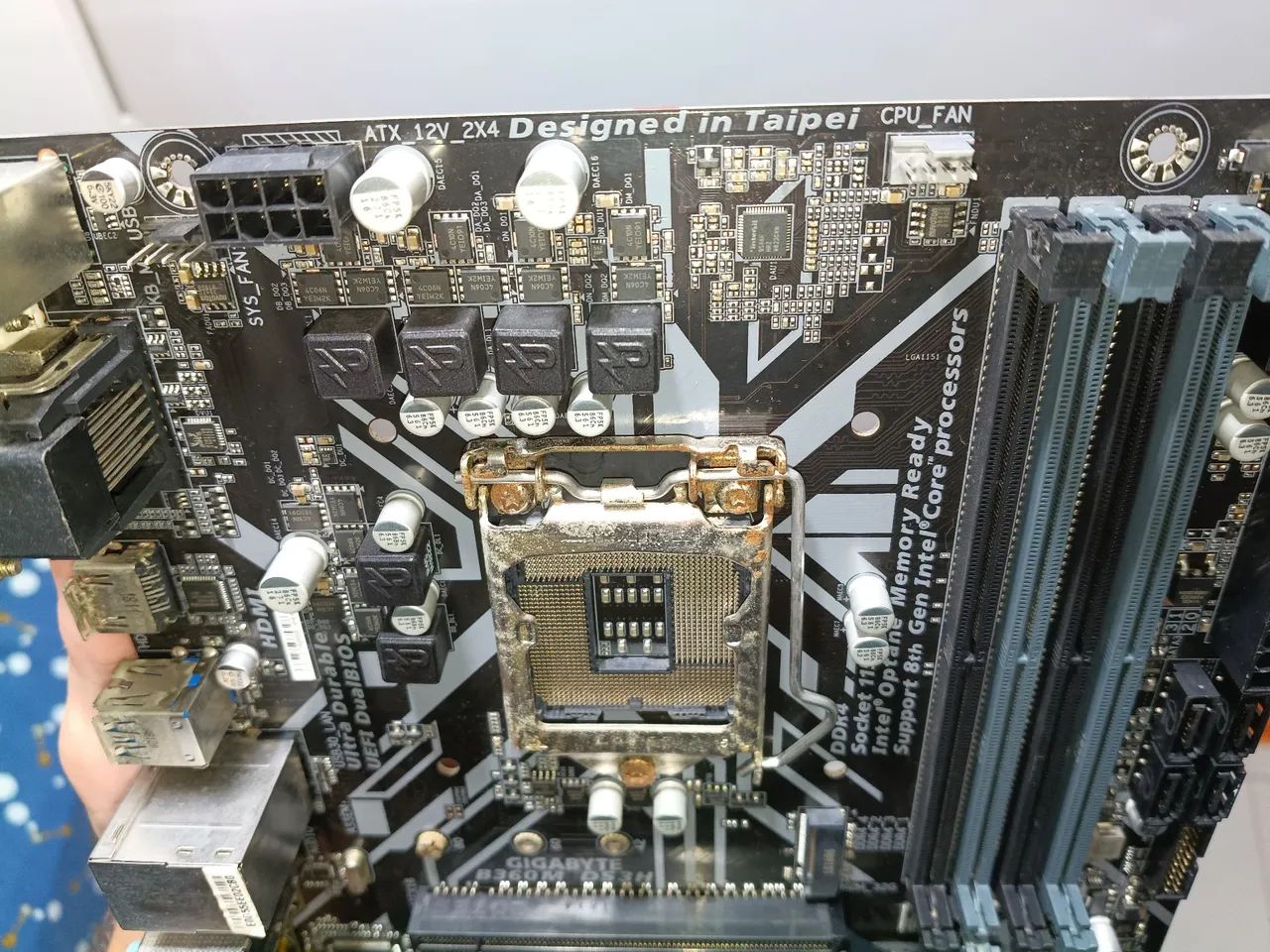 Placa-Mãe Gigabyte B360M DS3H - Foto 2