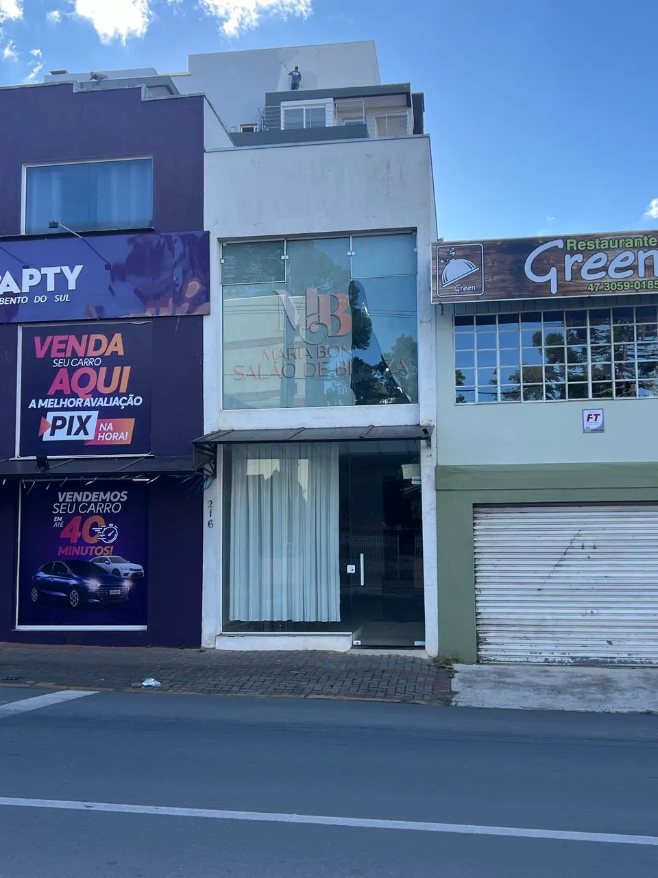 Alugo Sala Comercial Centro São Bento do Sul 