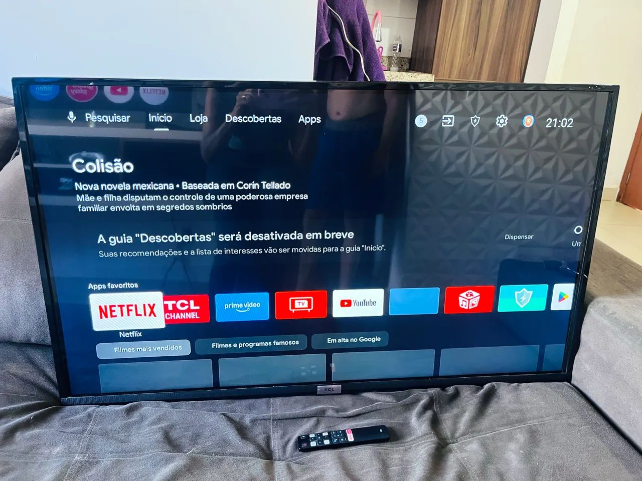 Smart Tv 43 polegadas TCL Android  - Foto 3