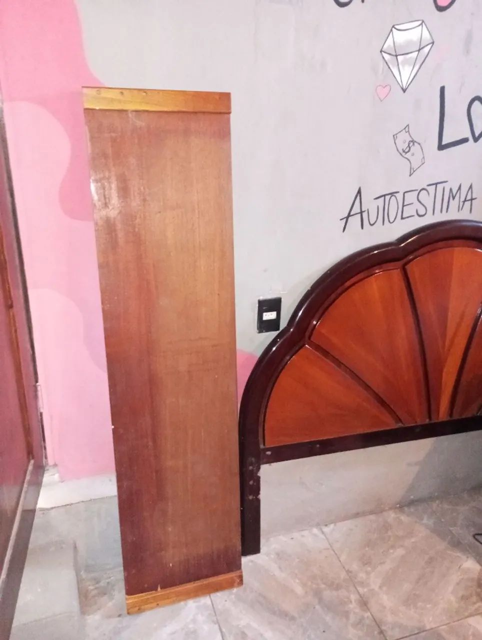 Cama de casal de madeira  - Foto 2