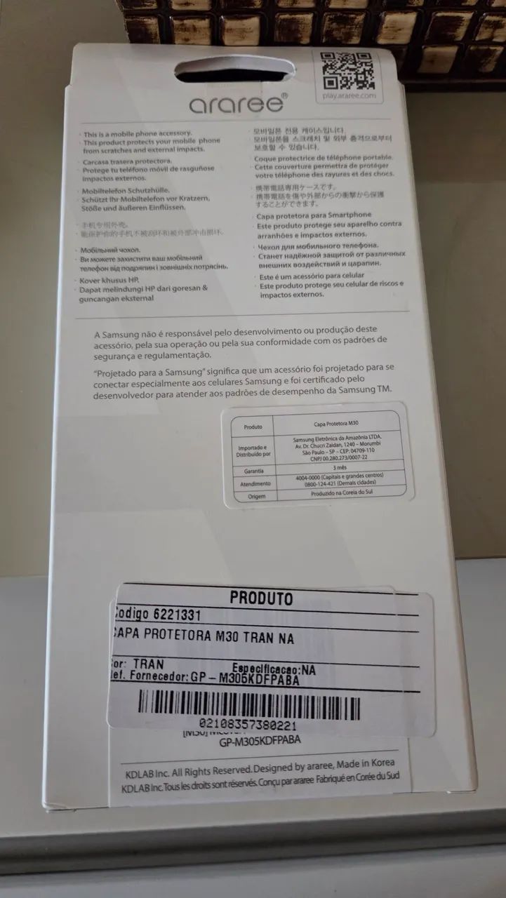 Capa nova para galaxy M30 Doação - Foto 3
