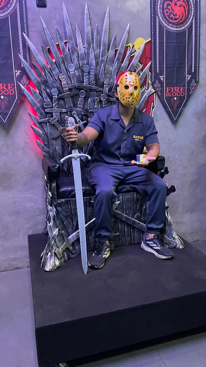 Trono de ferro Game of Thrones  - Foto 2