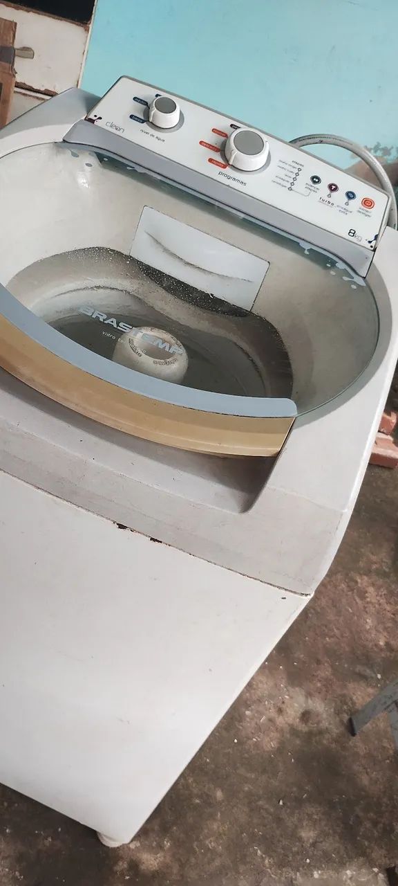 Máquina* Quebrada* 8kg Brastemp 