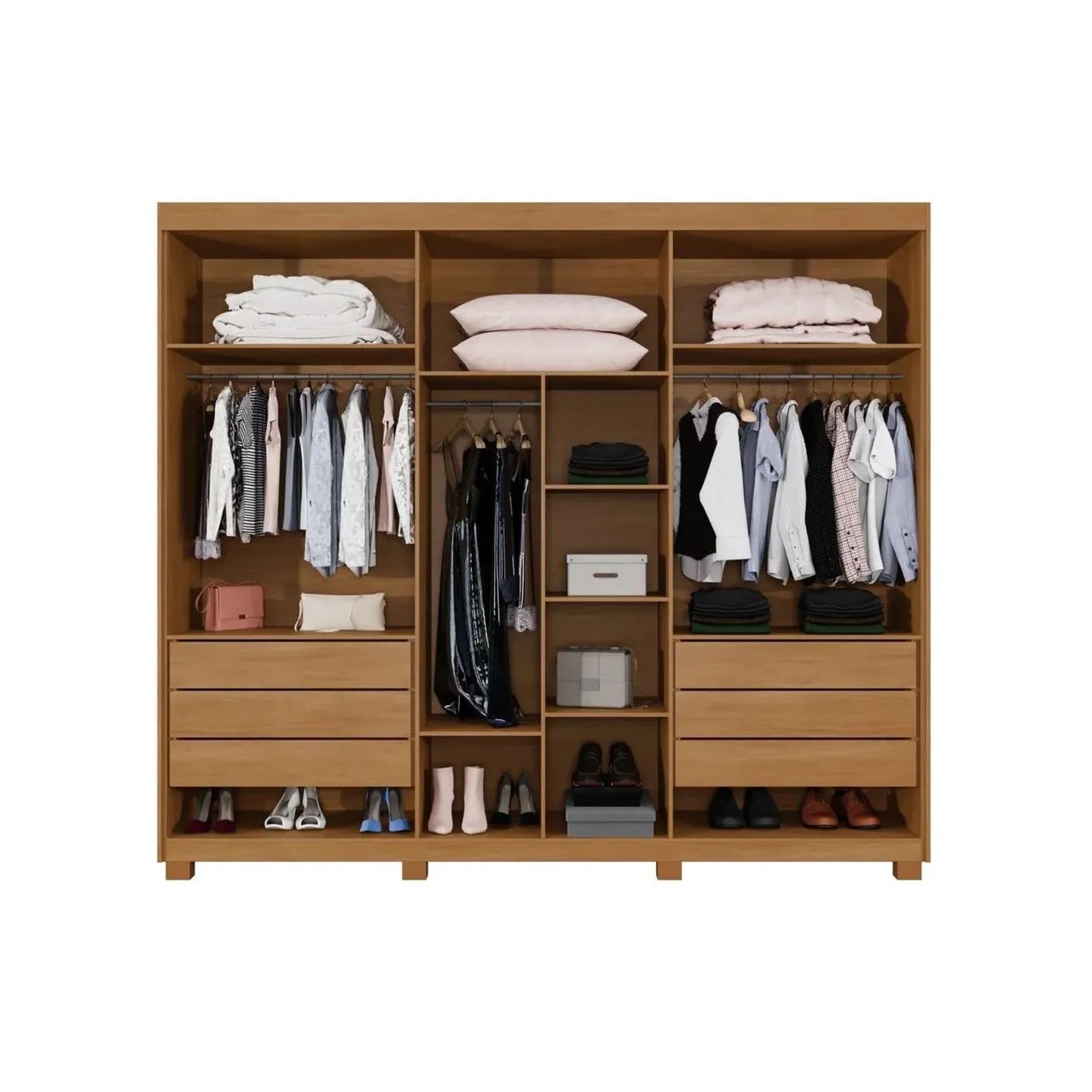 Guarda Roupa Casal E392 - Foto 4