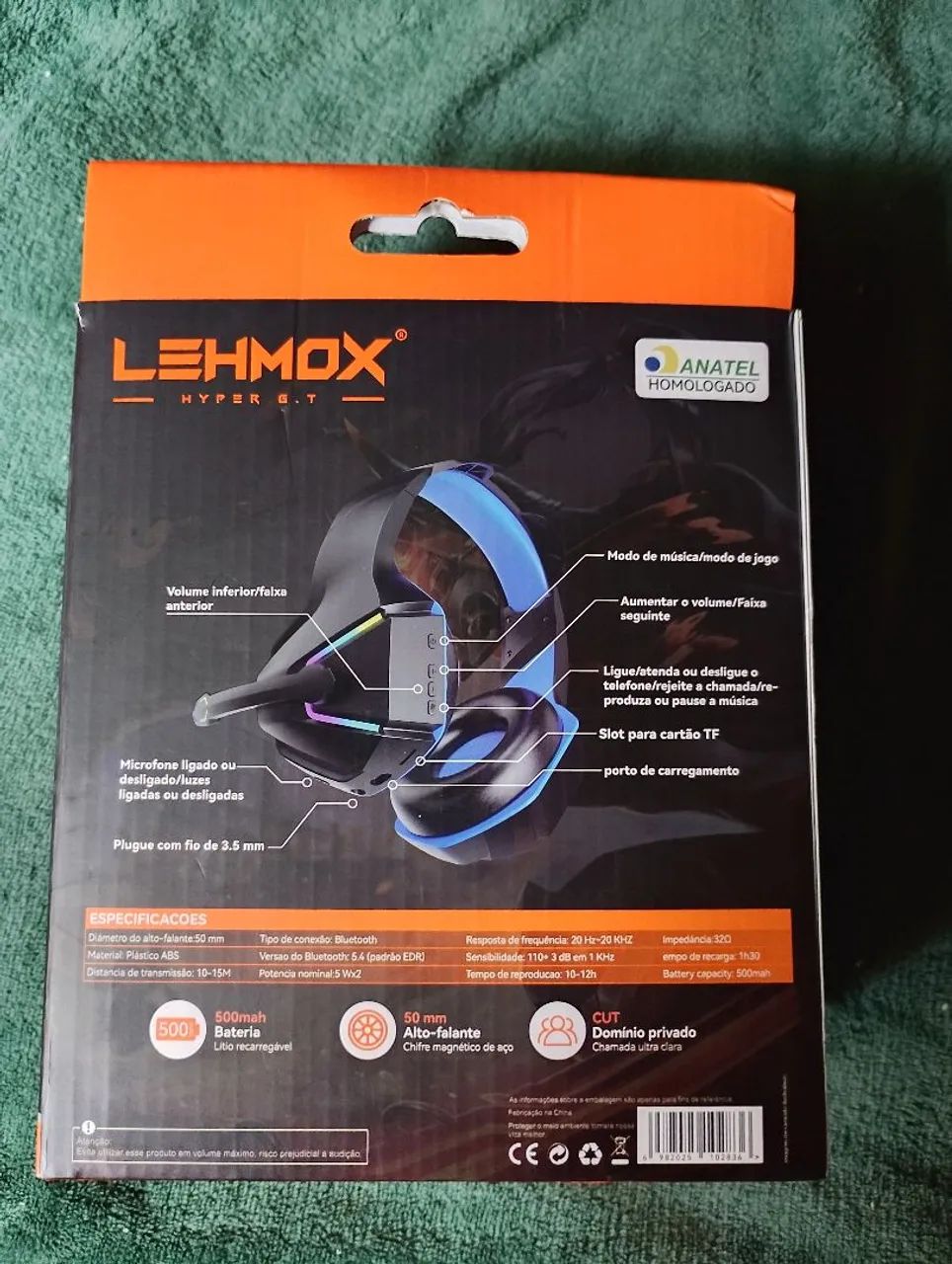 Fone de Ouvido Profissional para Games - Bluetooth  - Foto 5