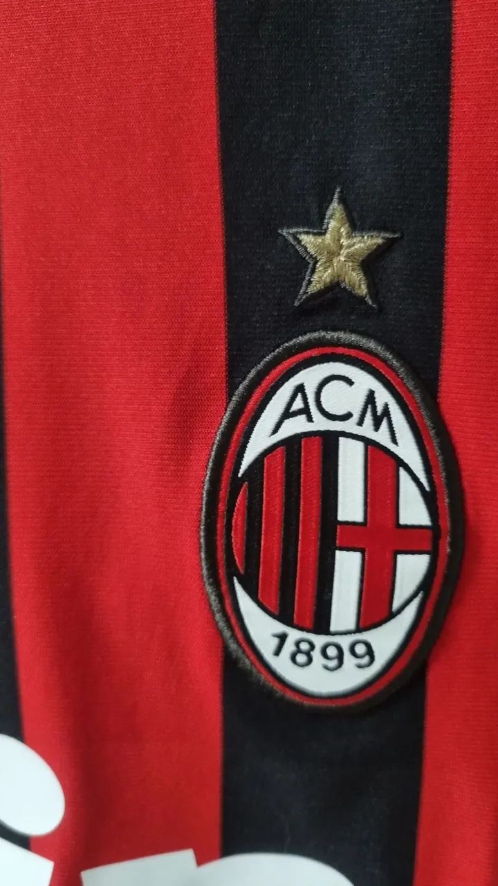 Camisa Milan 2009 Oficial Ronaldinho  - Foto 4