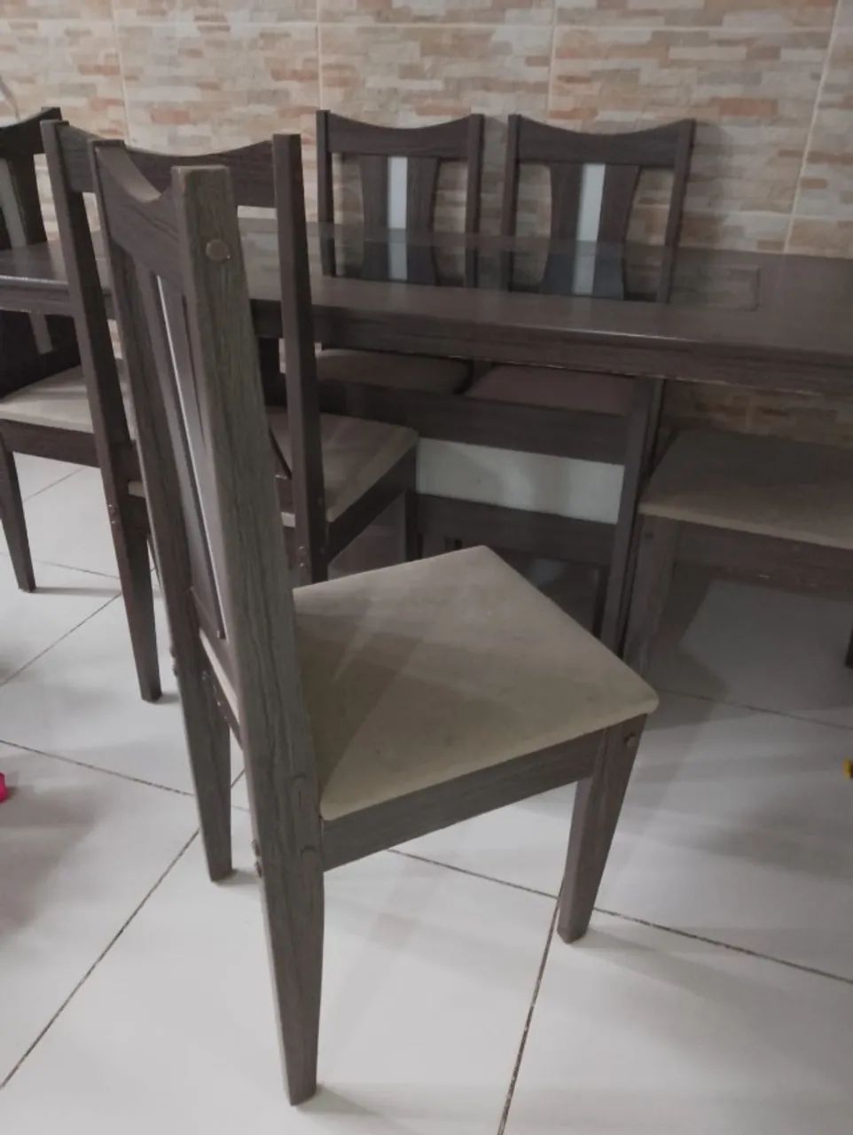 Mesa com 6 cadeiras  - Foto 2