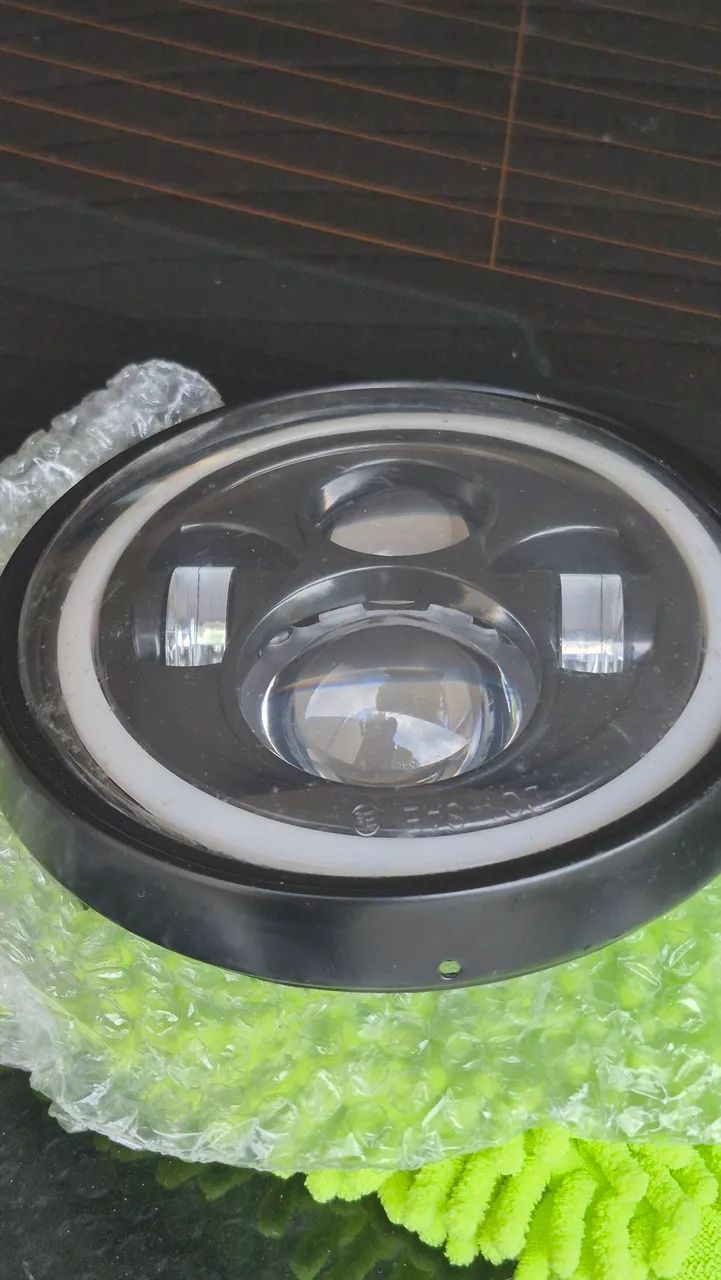 Farol redondo 7 polegadas  - Foto 2