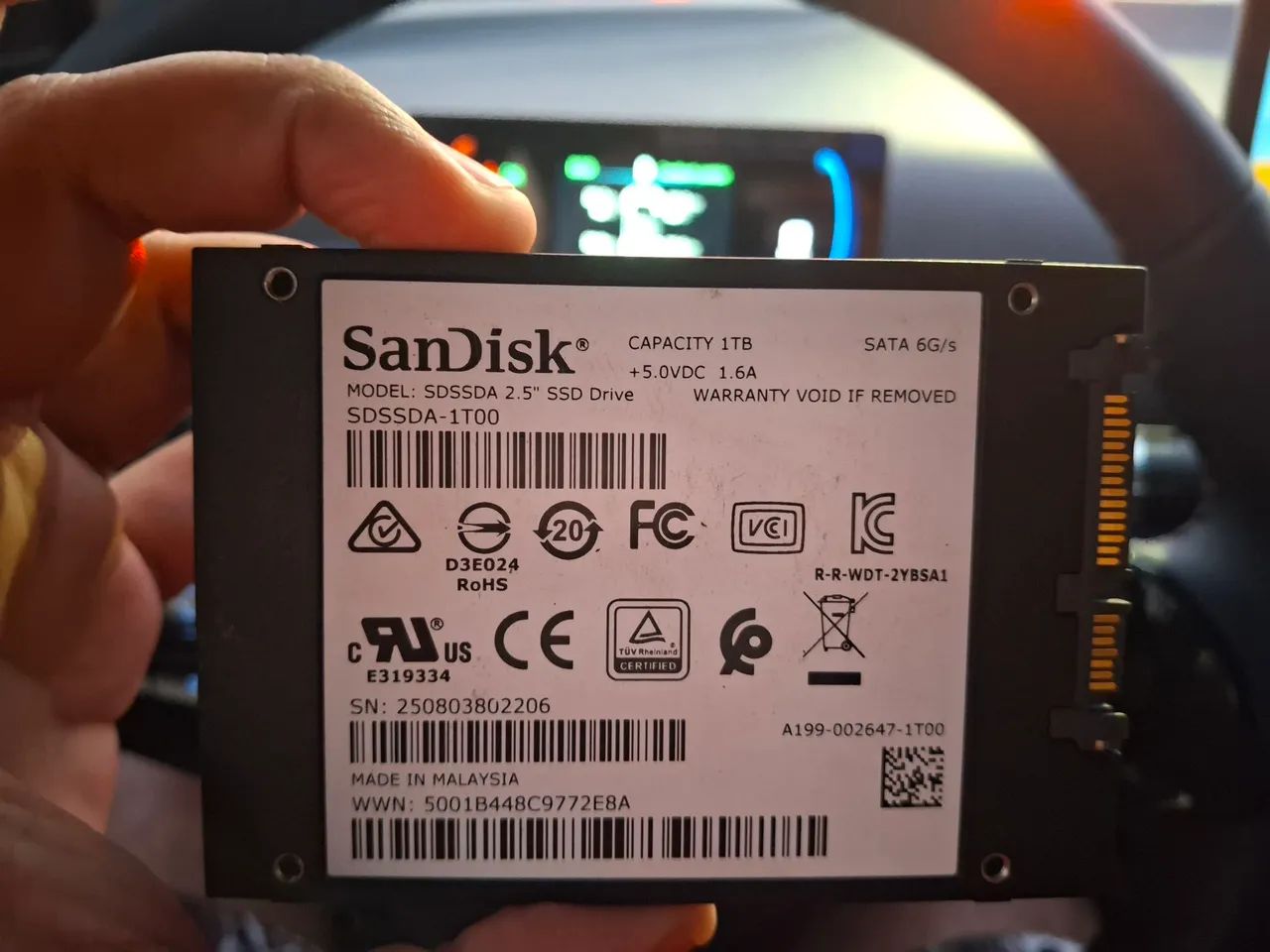 SSD Sandisk de 1 Tera 