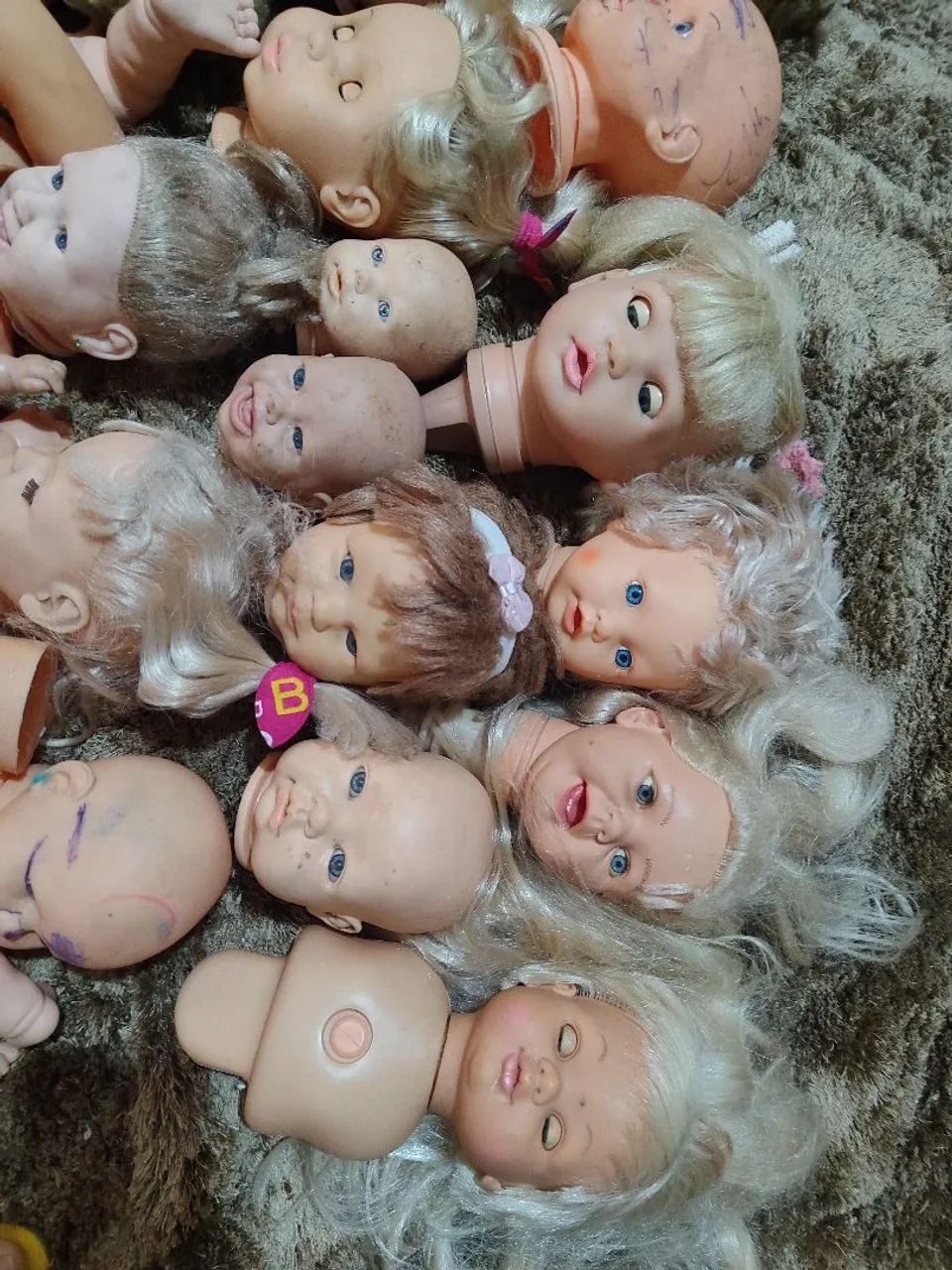 Lote de boneca para restauração - Foto 2