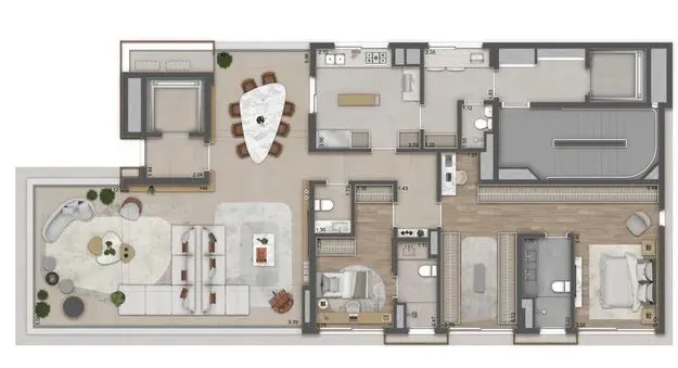 PLANTA 185m²