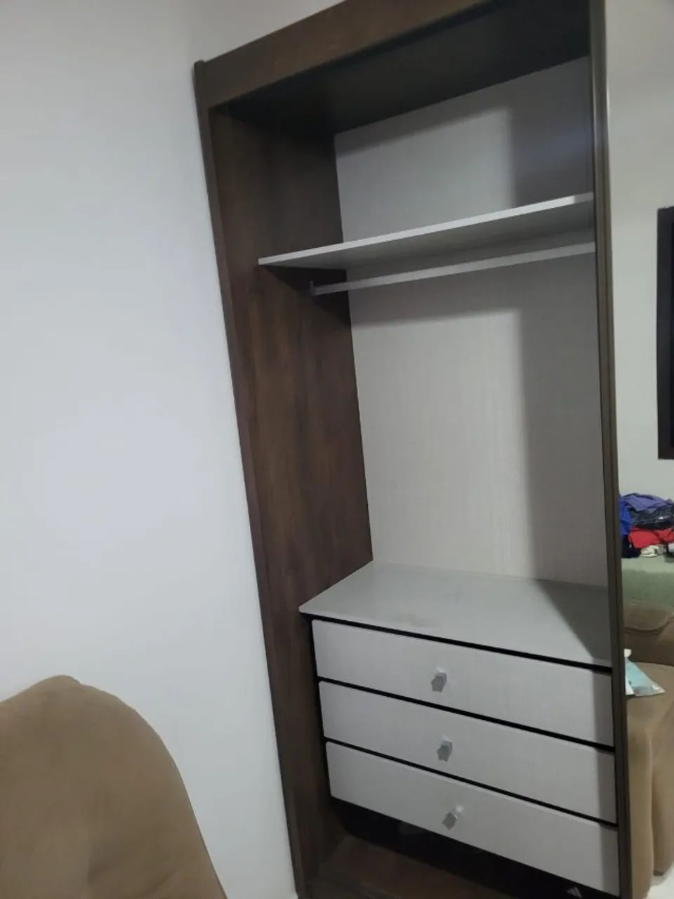 Guarda-roupas e cama - Foto 2