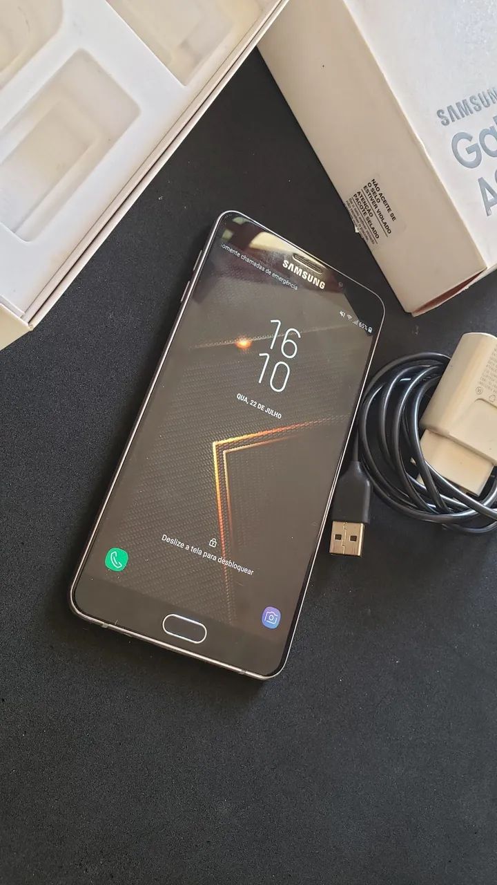 Samsung Galaxy A9 Pro - Tela grande de 6 polegadas  - Foto 5