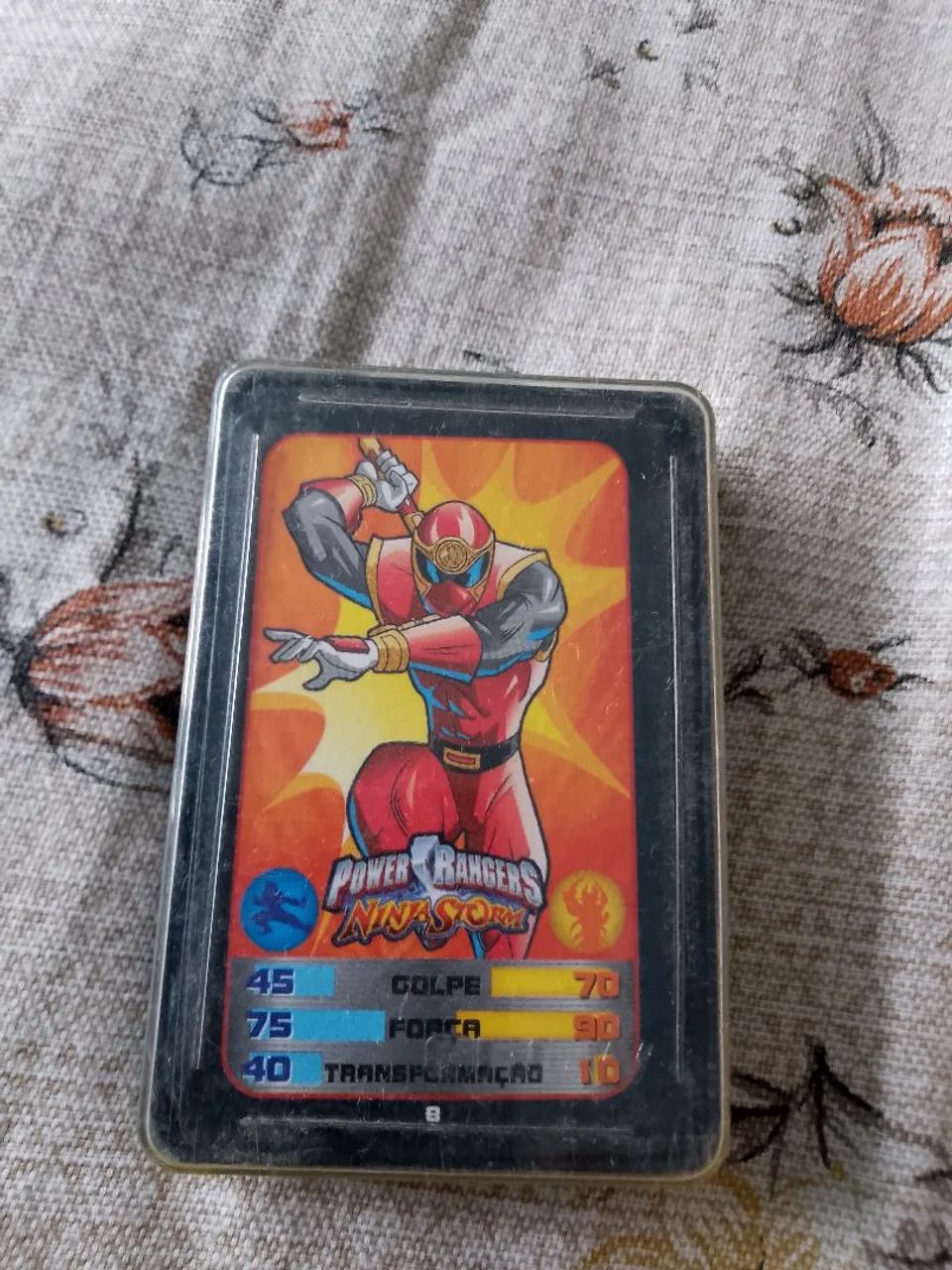 Super Trunfo Power Rangers ninja storm. - Hobbies e coleções