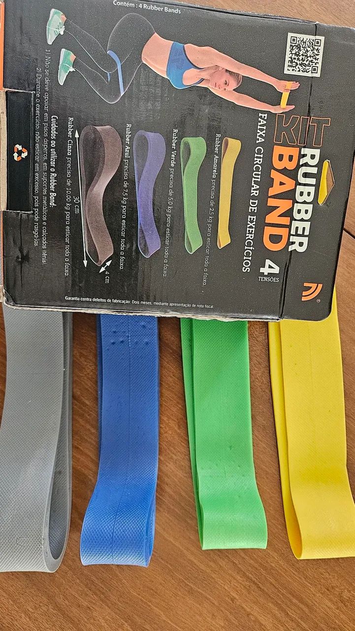 Kit Rubber Band com 4 tensões - Foto 2