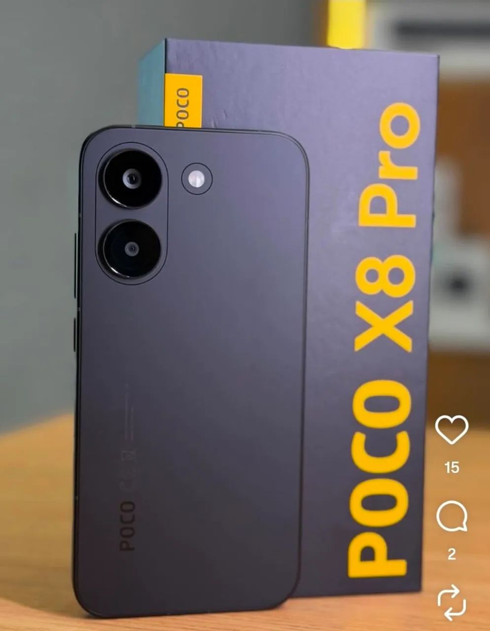Poco x8 pro 512gb/8ram lacrado - Foto 3
