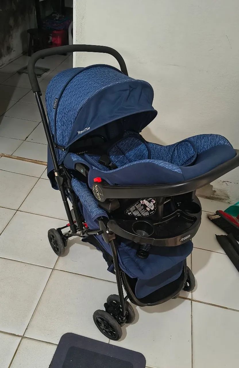 Carrinho de bebê + bebê conforto  - Foto 2